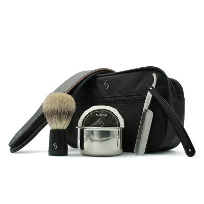 Njord Straight Razor Starter Set (1 sæt)