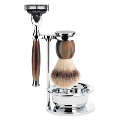 Sophist Mach 3 Buffalo Horn Bowl - Silvertip Fibre Set