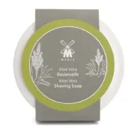 Aloe Vera Shaving Soap - Porcelain Bowl