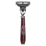 Benjamin Barber Nobel Mach3 Razor Wengé