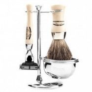 Benjamin Barber Royal 4-delars Rakset Ivory (Safety Razor)