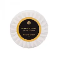 Benjamin Barber Shaving Soap Saffron&Leather (50 g)