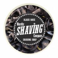Black Rose Shaving Soap - Aktivt kol - 140 g