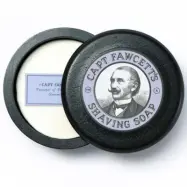 Captain Fawcett Lyxig Raktvål i Träskål (Svart, 100 g)
