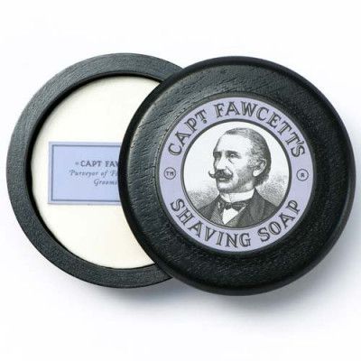 Captain Fawcett Lyxig Raktvål i Träskål (Svart, 100 g)