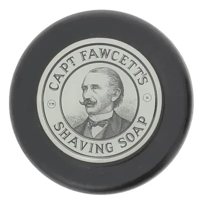 Captain Fawcett Shaving Soap with Bowl