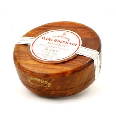 D.R. Harris&Co. Marlborough Raktvål i Mahognyskål (100 g)