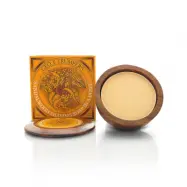 Geo F Trumper Sandalwood Shaving Soap Wooden Bowl
