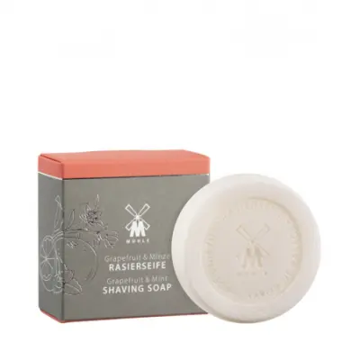 Grapefruit and Mint Shaving Soap