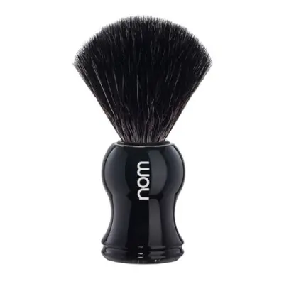 GUSTAV Shaving Brush Black Fibre - Black