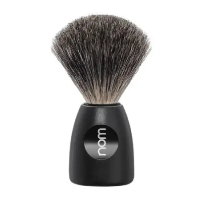 LASSE Shaving Brush Pure Badger - Black