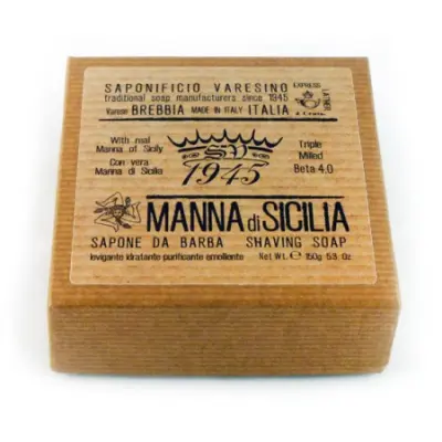 Manna di Sicilia Shaving Soap Refill