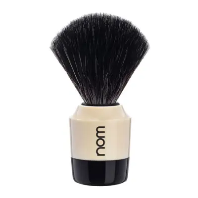 MARTEN Shaving Brush Black Fibre - Black Creme
