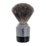 MARTEN Shaving Brush Pure Badger - Black Grey