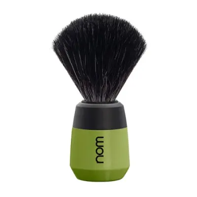 MAX Shaving Brush Black Fibre - Olive