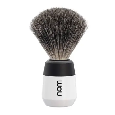 MAX Shaving Brush Pure Badger - White