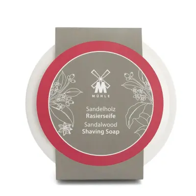 Mühle Shaving Soap - Sandalwood (65 g i Porslinsskål)
