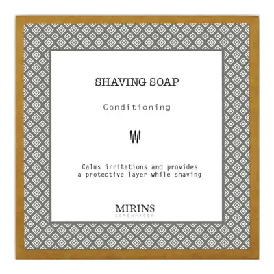 Mirins Copenhagen Shaving Soap with White Clay