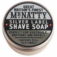 Mr. Natty Silver Label Shave Soap - Raktvål
