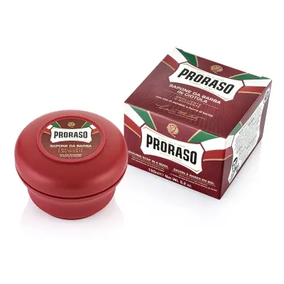 Proraso Raktvål i skål - Sandelträ och sheasmör (150 ml)