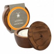 Sea Buckthorn Wooden Bowl with Shaving Soap