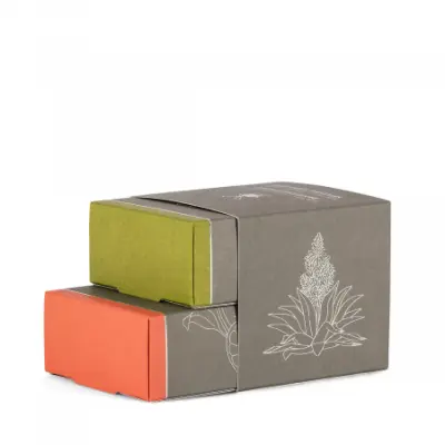 Shaving Soap Duo Aloe Vera -  Grapefruit Mint