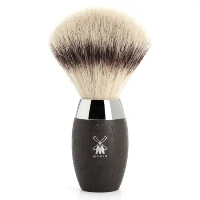 Syntetisk Rakborste KOSMO Bog Oak Silvertip Fibre - M