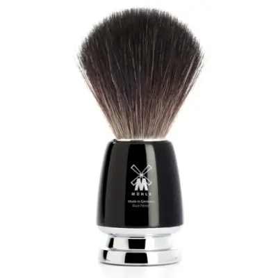 Syntetisk Rakborste RYTMO Resin Black - Black Fibre - M