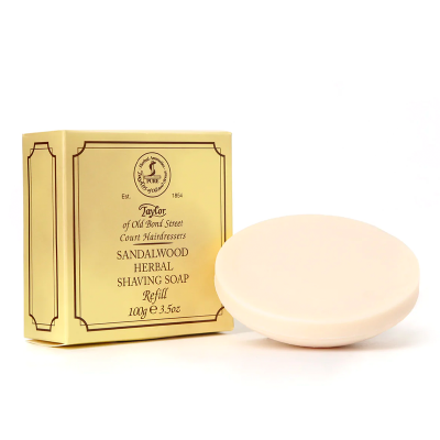 Taylor of Old Bond Street Raktvål Refill - Sandalwood (100 g)
