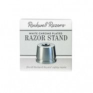 Rockwell Razor Stand White Chrome