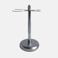 Rockwell Shave Stand - Brushed Chrome