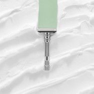 Rockwell T2 Safety Razor Twist-to-open Brushed Chrome