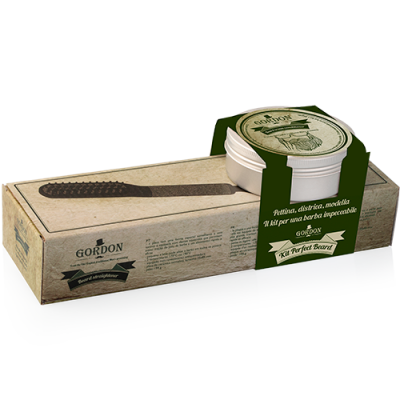 Gordon Duo Pack Beard Straightener&Leave-in Beard Conditioner (1 sæt)