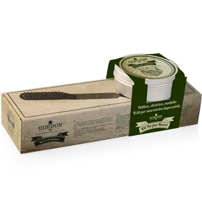 Gordon Duo Pack Beard Straightener&Leave-in Beard Conditioner (1 sæt)