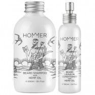 Hommer Divine Beard Set (Shampoo & Leave-In Conditioner)