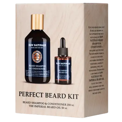 Raw Naturals Beard Kit For Men