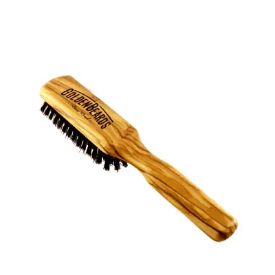 Golden Beards Skäggborste (Olivträ)