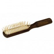 Hermod Beard Brush Maple Pins, Thermowood