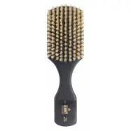 Mens Club Brush Rectangular Ebenholz Pure Bristle