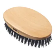 Mens Mily Oval Beech Borste av Naturhår
