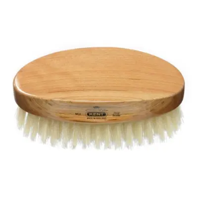 Mens Travel Hårborste Körsbärsträ Svinborst - Resestorlek