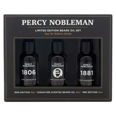 Percy Nobleman Limited Edition Beard Oil Set