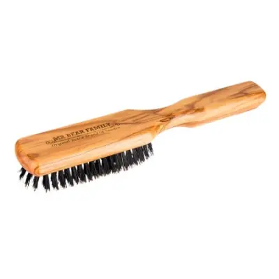 Skäggborste Olivträ med Handtag