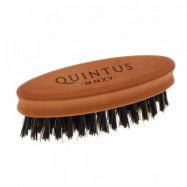Small Beard Brush Pearwood - Firm Nylon and Horse Hair Mix
