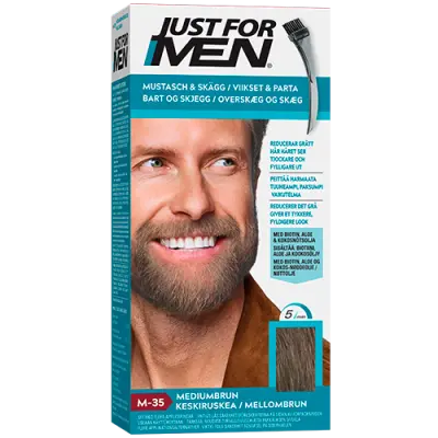 Just For Men - Skäggfärg (Medium Brown)