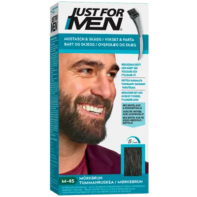 Just For Men Skäggfärg (Dark Brown-Black)