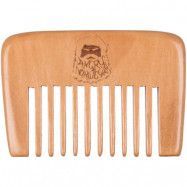 Angry Norwegian Beard Comb Peachwood