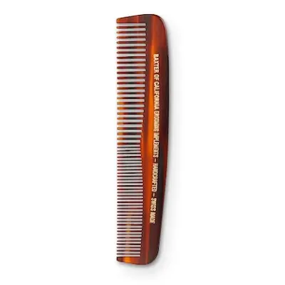 Handmade Beard Comb Tortoise Skäggkam