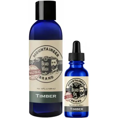 Mountaineer Brand Timber Beard Beard Wash + Oil