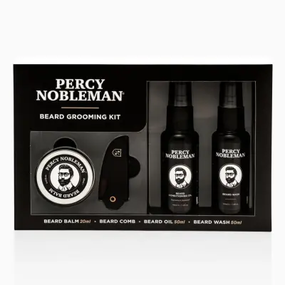 Percy Nobleman Skägg-Groomingkit